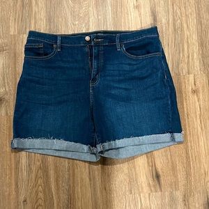 Calvin Klein jean shorts size 14.